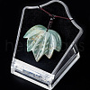 Natural Indian Agate Pendants Necklaces PW-WG25252-11-1