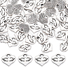 SUNNYCLUE 100Pcs Tibetan Style Alloy Charms FIND-SC0006-36-1