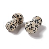 Natural Dalmatian Jasper GuaSha Stone G-A205-25E-3