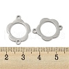 Non-Tarnish 304 Stainless Steel Connector Charms STAS-P344-08P-3