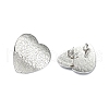 304 Stainless Steel Stud Earring Findings STAS-L024-002P-05-2