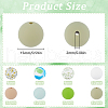SUNNYCLUE 8 Styles Silicone Focal Beads SIL-SC0002-21-2