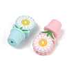 Flower Food Grade Silicone Focal Beads SIL-A011-03A-2