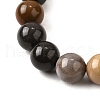 Natural Picture Jasper Beads Strands G-S390-07-8mm-4