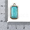Synthetic Turquoise Pendants G-U019-04G-09-3