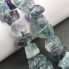 Natural Colorful Fluorite  Beads Strands G-I283-F08-1