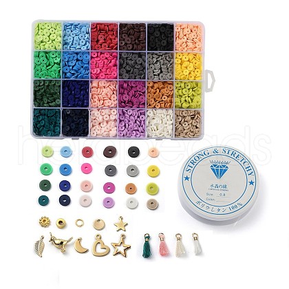 DIY Stretch Bracelets Making Kits DIY-JP0005-89-1
