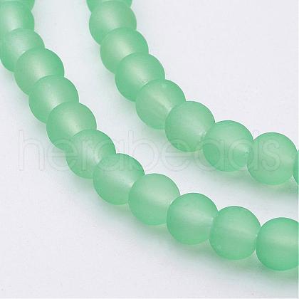 Transparent Glass Bead Strands X-GLAA-S031-6mm-29-1