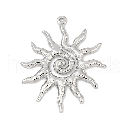 304 Stainless Steel Pendants STAS-D366-01C-P-1