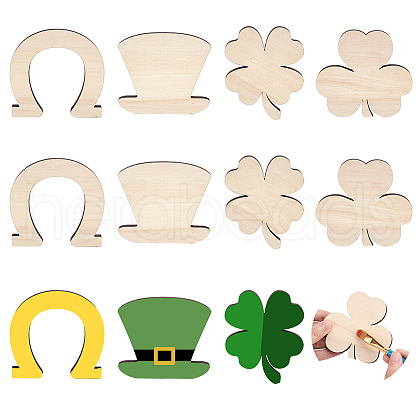 MAYJOYDIY US Unfinished Wooden Cutouts DIY-MA0002-35-1