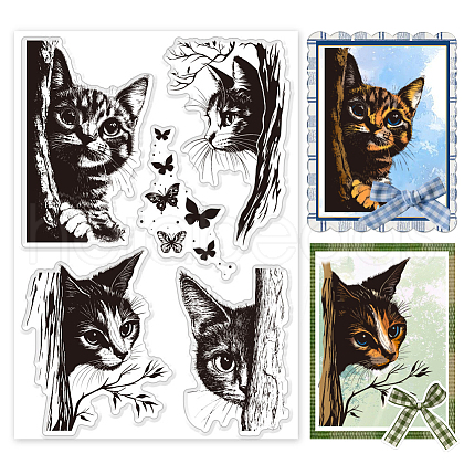Custom Summer Theme PVC Plastic Clear Stamps DIY-WH0631-0590-1