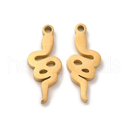 Ion Plating(IP) 304 Stainless Steel Pendants STAS-F292-06G-1