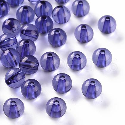 Transparent Acrylic Beads MACR-S370-A10mm-752-1