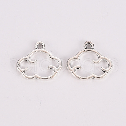 Tibetan Style Alloy Charms TIBE-N010-63AS-RS-1