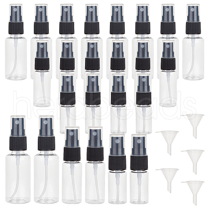 Olycraft 120Pcs 3 Styles Plastic Travel Spray Bottles AJEW-OC0005-07A-1