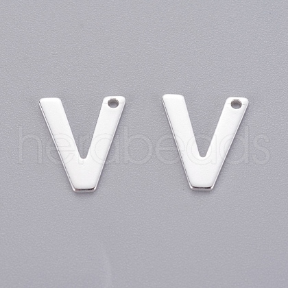 201 Stainless Steel Charms STAS-L232-007V-1