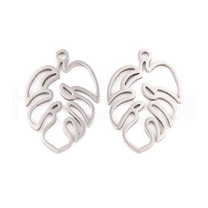 Non-Tarnish 5Pcs 201 Stainless Steel Pendants STAS-M056-07P-1