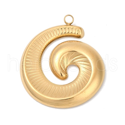 304 Stainless Steel Pendants STAS-C121-45E-G-1