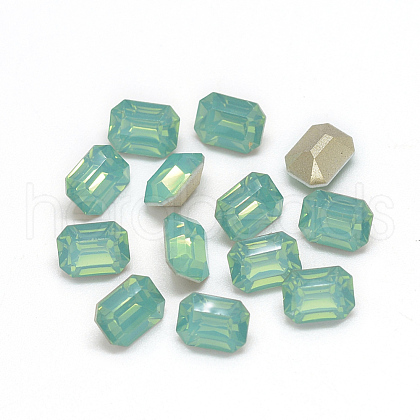 Pointed Back Resin Rhinestone Cabochons RESI-T017-13x18mm-A20-1
