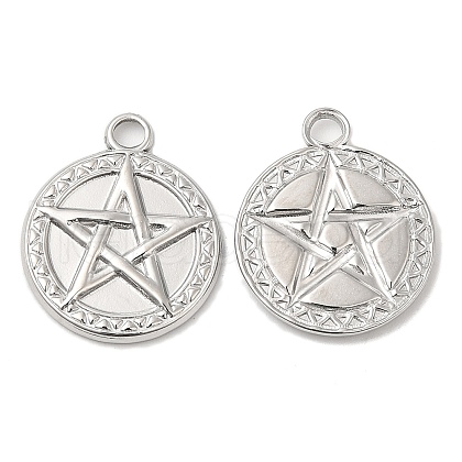 Non-Tarnish 304 Stainless Steel Pendant STAS-Z041-24P-1