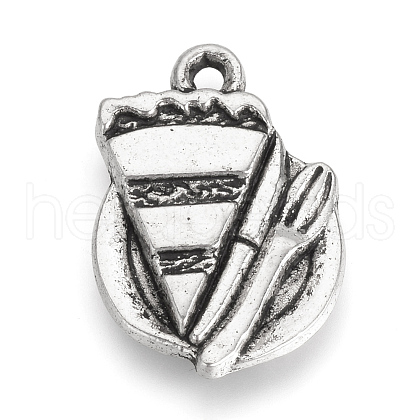 Tibetan Style Alloy Pendants TIBEP-Q064-51AS-RS-1