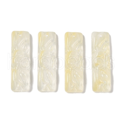 Baking Paint Glass Pendants GLAA-S202-16K-1