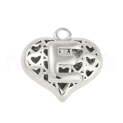 Hollow Brass Pendants for Valentine's Day KK-M289-03E-P-1