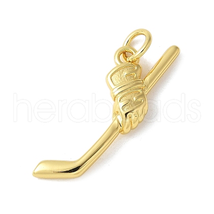 Brass Pendants KK-S518-11G-1