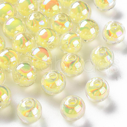 Transparent Acrylic Beads X-TACR-S152-15B-SS2105-1