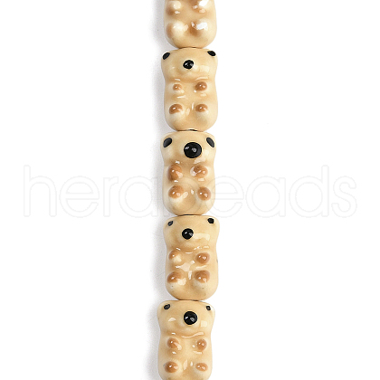 Handmade Porcelain Beads Strands PORC-P029-01-1