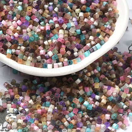 Glass Bugle Beads X1-SEED-B001-03A-06-1
