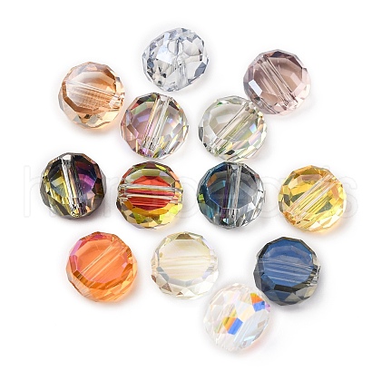 Electroplate Glass Beads EGLA-U003-01A-1