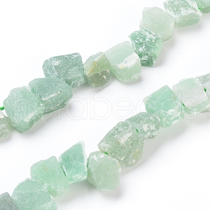 Natural Green Aventurine Beads Strands G-I283-D02-1