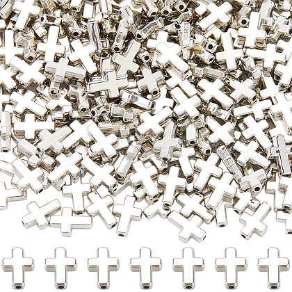 SOFPLATE 400Pcs CCB Plastic Beads CCB-SP0001-04P-1