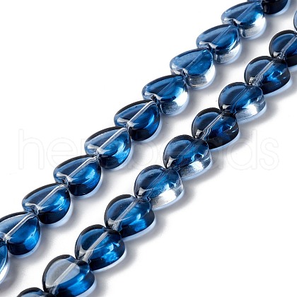 Transparent Glass Beads Strand GLAA-F112-03C-1