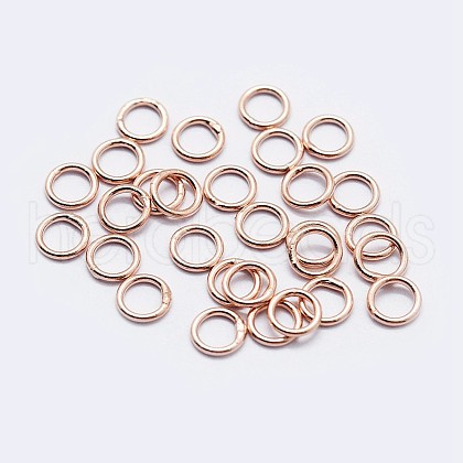 925 Sterling Silver Round Rings STER-F036-03RG-1x9-1