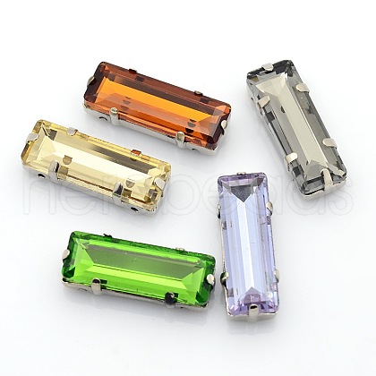 Sew on Rhinestone RGLA-F006-7x21mm-M-1