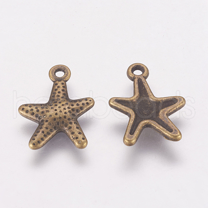 Tibetan Style Alloy Pendants TIBEP-LF0463YKG-AB-FF-1