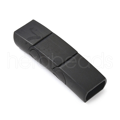 Ion Plating(IP) 316 Surgical Stainless Steel Magnetic Clasps with Glue-in Ends STAS-F269-03MB-1