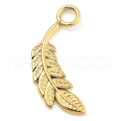 Ion Plating(IP) 304 Stainless Steel Pendants STAS-P379-05C-G-1