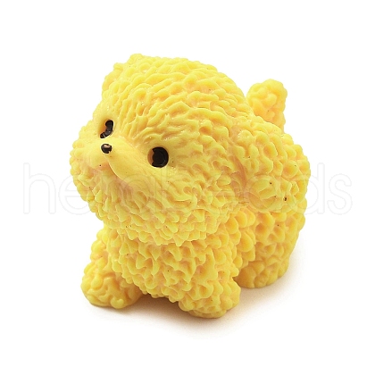Resin Cute Dog Display Decorations RESI-R464-01B-1