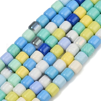 Handmade Lampwork Beads Strands LAMP-S070-06D-1