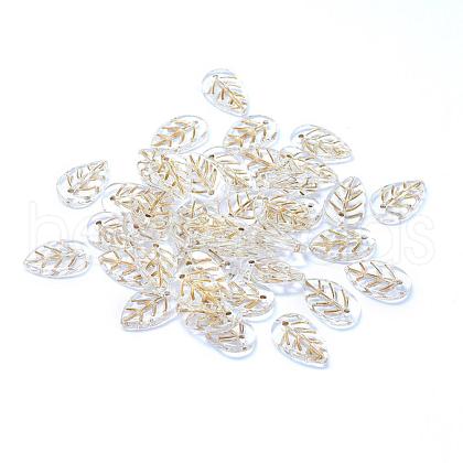 Transparent Glass Pendants GLAA-H016-08H-9-1