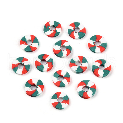 Handmade Polymer Clay Beads CLAY-N012-01E-1