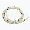 Natural Flower Amazonite Bead Strands G-R172-3mm-17-2