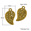 Tibetan Style Alloy Pendants X-TIBEP-20336-AG-RS-1