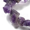 Raw Rough Natural Amethyst Beads Strands G-E576-26A-3