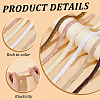 Fingerinspire 18M 6 Colors  Polyester Pleated Elastic Lace Trim OCOR-FG0002-22-4