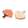 Thanksgiving Day Theme Alloy Enamel Pendants X1-ENAM-T020-35K-2