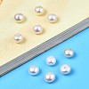 Half Drilled Natural Cultured Freshwater Pearl Beads PEAR-N020-02A-7